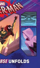 Load image into Gallery viewer, SPIDER-MAN THE SPIDER-VERSE UNFOLDS HC