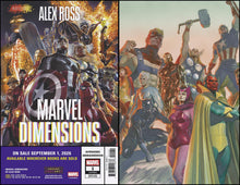 Load image into Gallery viewer, AVENGERS ARMAGEDDON #1 ALEX ROSS MARVEL DIMENSIONS VAR CVR C