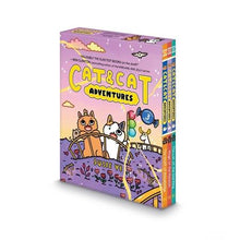 Load image into Gallery viewer, CAT & CAT ADVENTURES A GRAPHIC NOVEL TP 3-BOOK BOX SET VOLS 04 & 05 & 06
