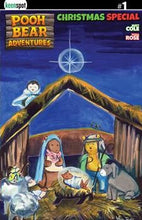Load image into Gallery viewer, POOH BEAR ADVENTURES CHRISTMAS SPECIAL #1 ONE SHOT CVR D TESSA ROSE HOLOFOIL FLIP VAR