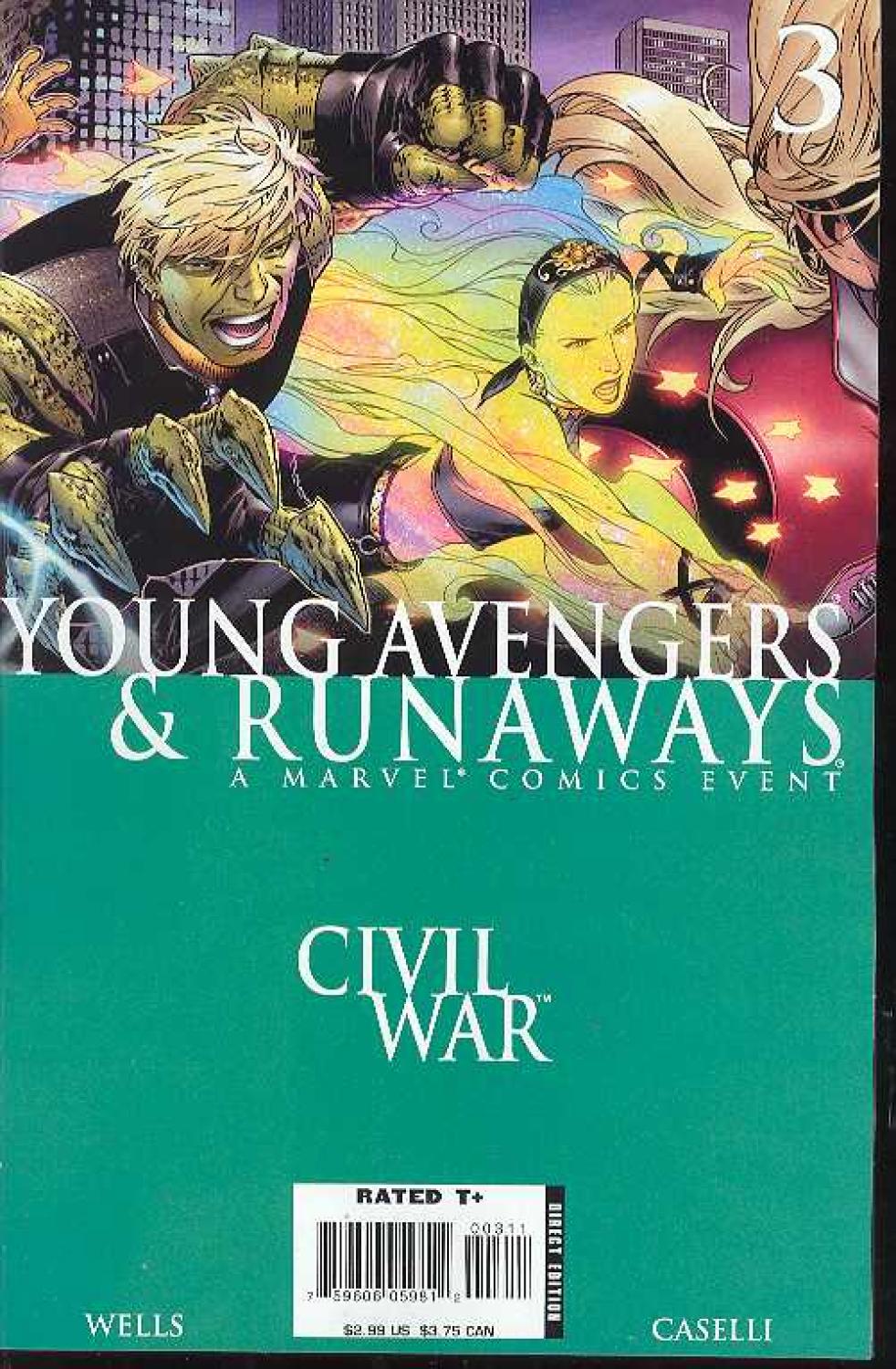 CIVIL WAR YOUNG AVENGERS & RUNAWAYS #3