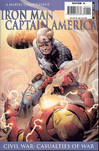 IRON MAN CAPTAIN AMERICA CASUALTIES OF WAR ONE SHOT