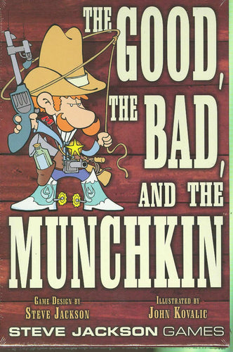 GOOD THE BAD AND THE MUNCHKIN CARD GAME