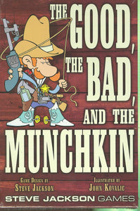 GOOD THE BAD AND THE MUNCHKIN CARD GAME