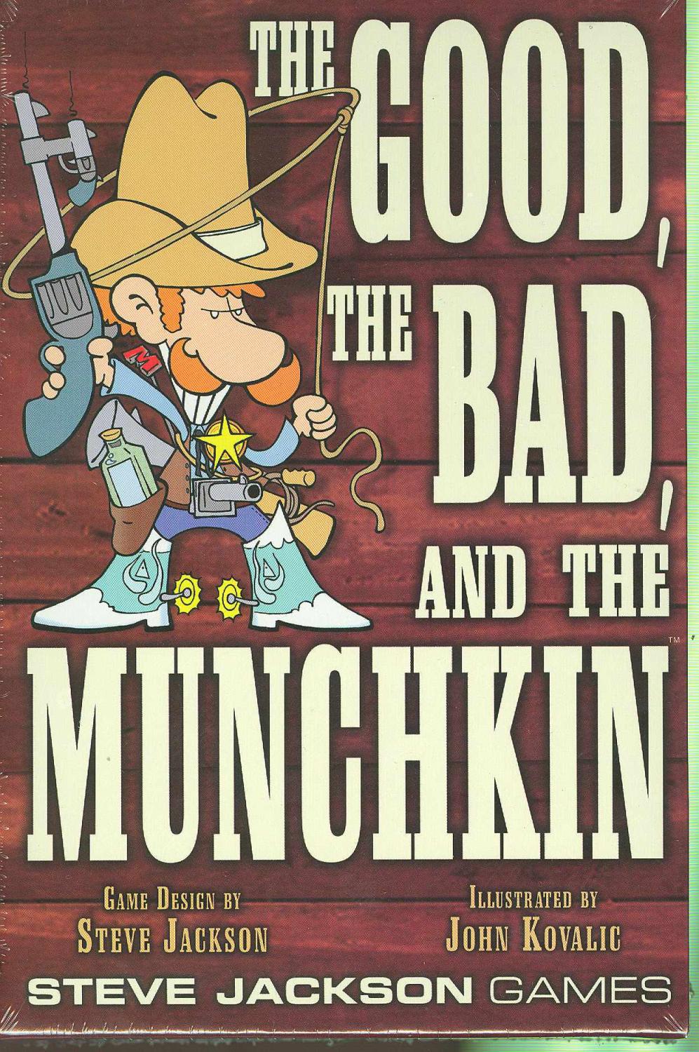 GOOD THE BAD AND THE MUNCHKIN CARD GAME