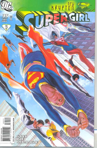 SUPERGIRL #35 NEW KRYPTON