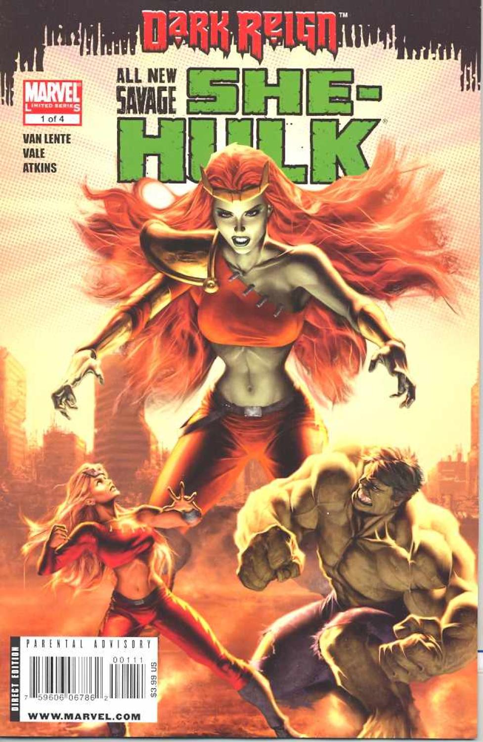ALL NEW SAVAGE SHE-HULK #1 2ND PTG VALE VARIANT (OF 4)
