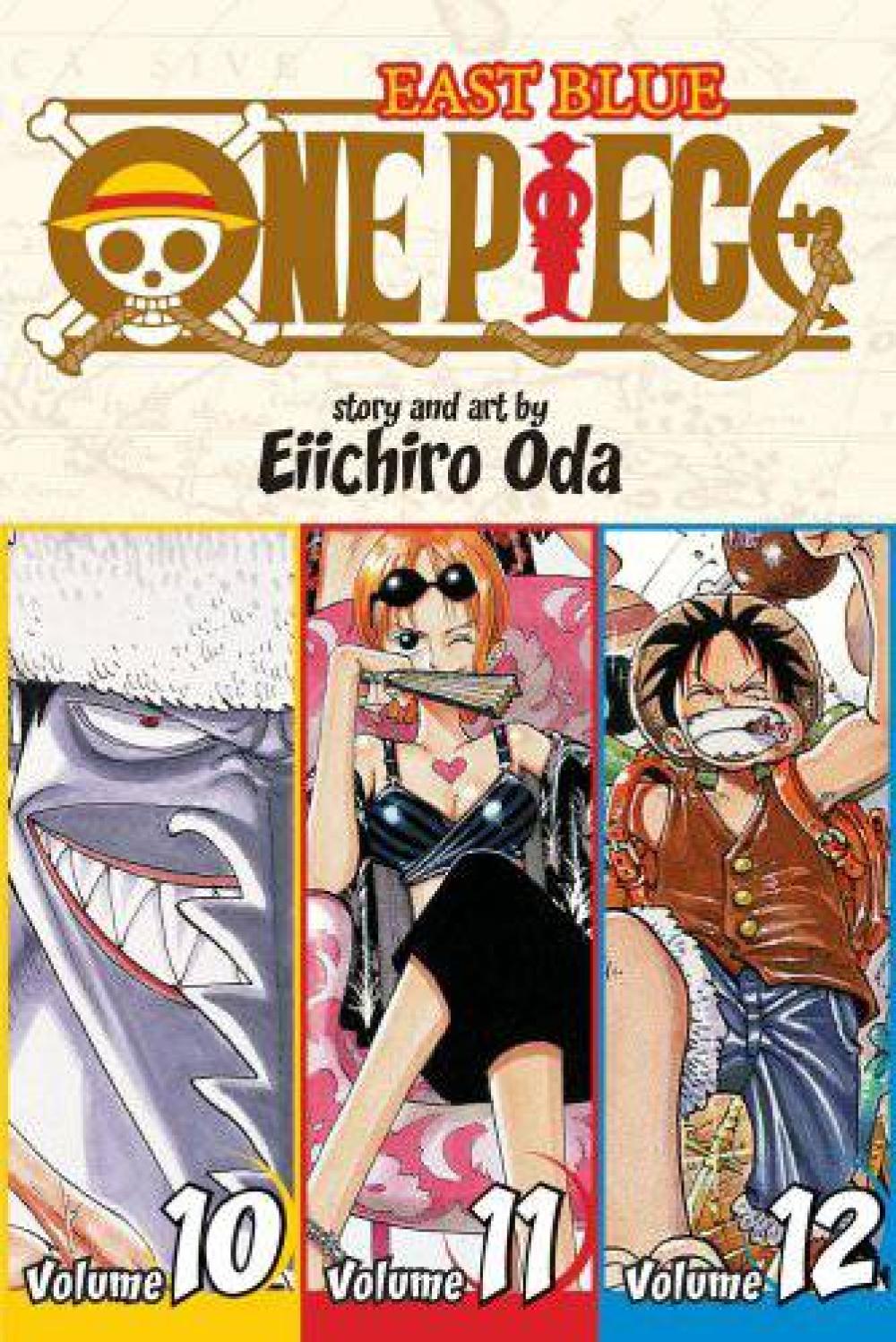 ONE PIECE OMNIBUS TP VOL 10 11 & 12 EAST BLUE