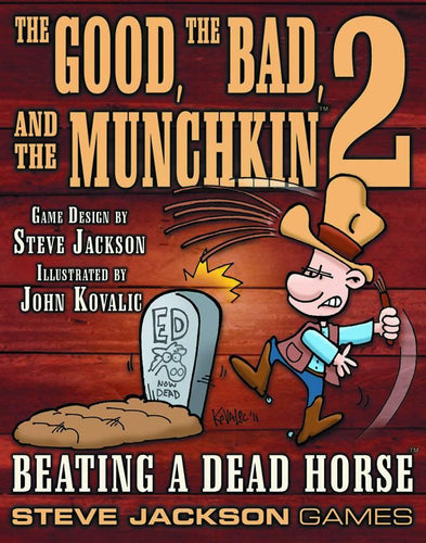 GOOD THE BAD AND THE MUNCHKIN 2 CARD GAME