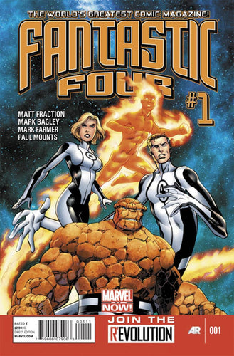 FANTASTIC FOUR #1 BLANK VAR NOW