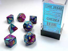 Load image into Gallery viewer, CHX 26449 GEMINI PURPLE/TEAL W/ GOLD 7-DIE SET
