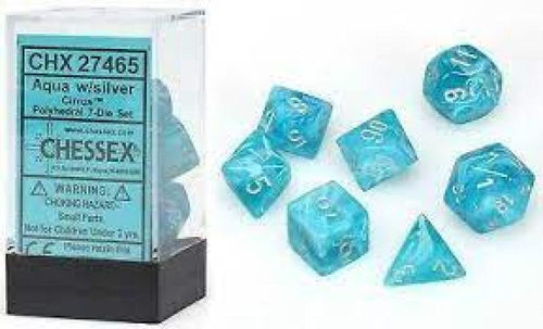 CHX 27465 CIRRUS AQUA/SILVER POLY 7-DIE SET