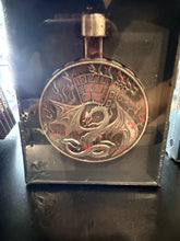 Load image into Gallery viewer, POCKET WATCH DRAGON-KRAKEN SILVER BLOODIED

