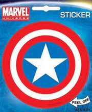Load image into Gallery viewer, CAPTAIN AMERICA SHIELD ATA-BOY STICKER
