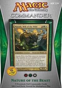 MTG COMMANDER 2013 NATURE OF THE BEAST DECK