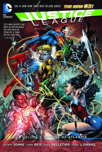 JUSTICE LEAGUE TP VOL 03 THRONE OF ATLANTIS