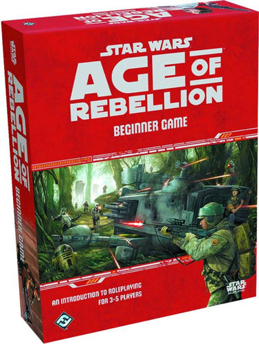 STAR WARS RPG AGE OF REBELLION BEGINNER GAME