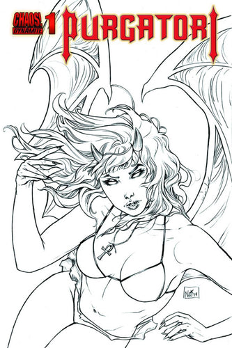 PURGATORI #1 10 COPY RUFFINO B&W INCV