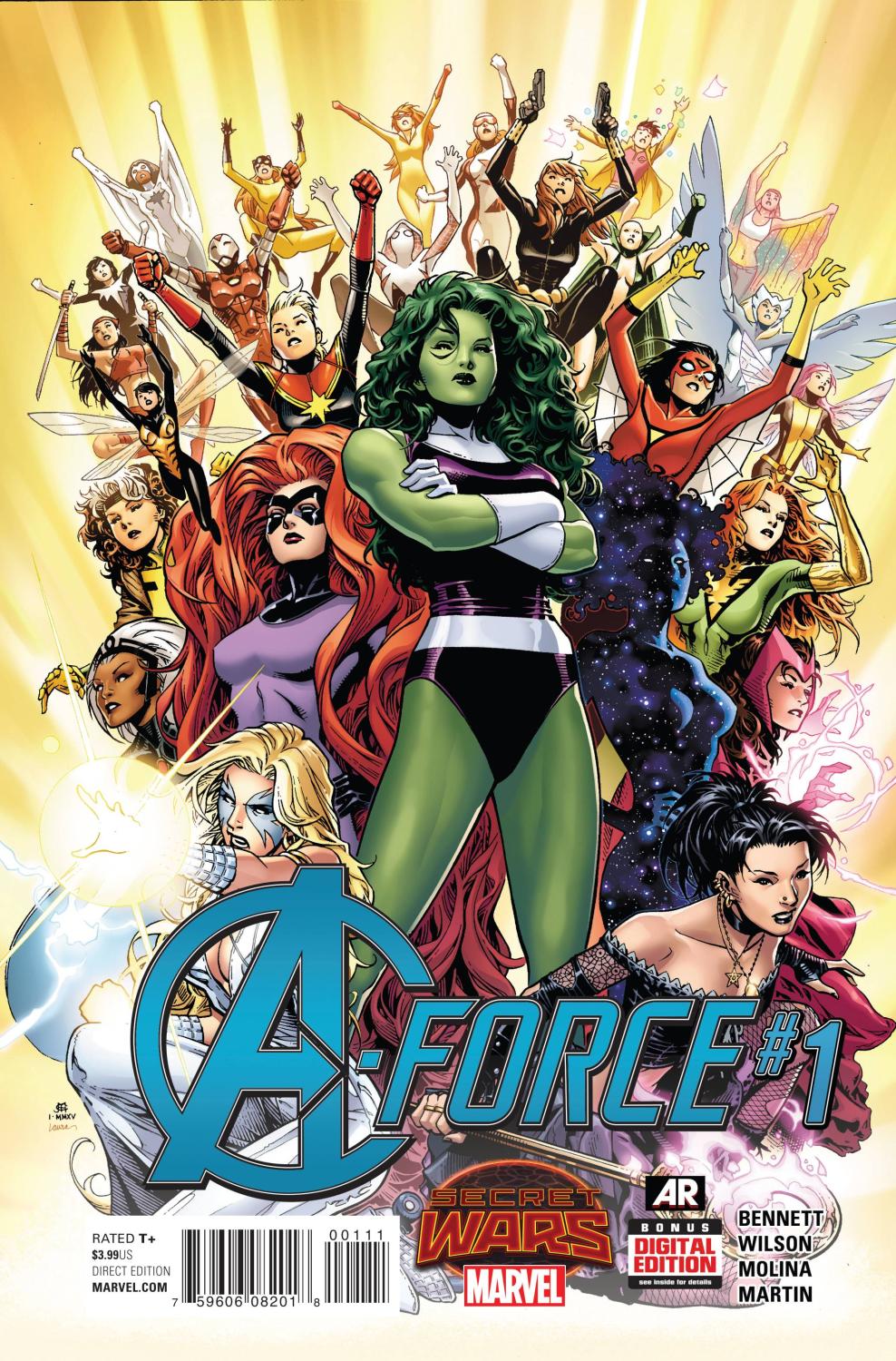 A-FORCE 2015 #1 SWA