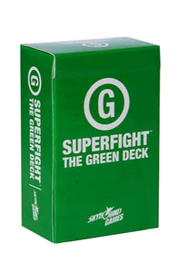 SUPERFIGHT GREEN DECK - G RATED DECK