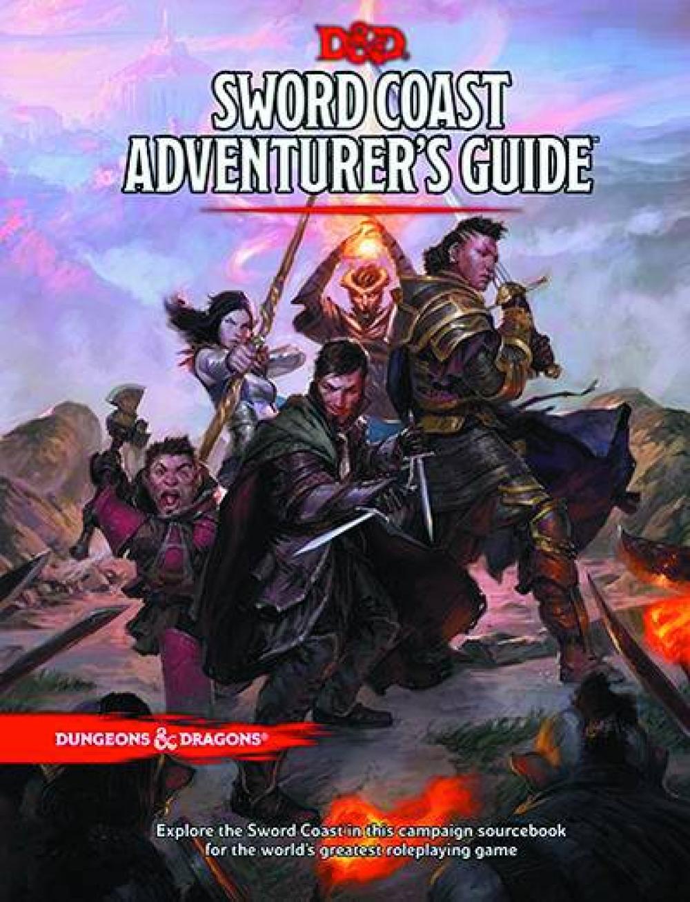 D & D NEXT SWORD COAST ADV GUIDE HC DUNGEONS AND DRAGONS