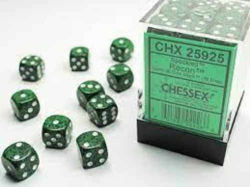 CHX 25925 SPECKLED 12MM D6 RECON DICE 36