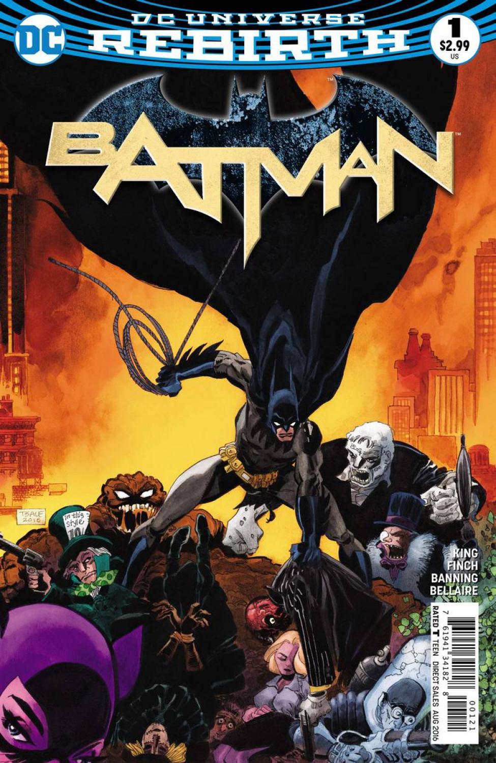 BATMAN 2016 #1 VAR ED