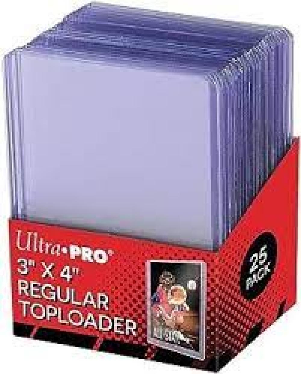 ULTRA PRO 3 X 4 TOPLOADER PACK 25CT