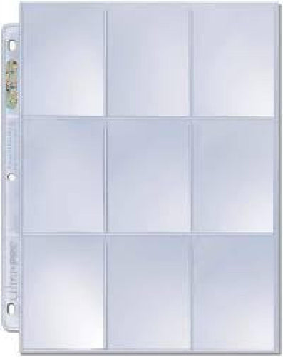 9 POCKET CARD PAGE SINGLE