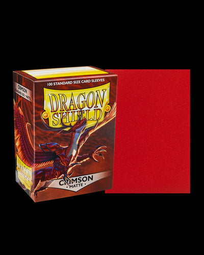DRAGON SHIELD MATTE CRIMSON