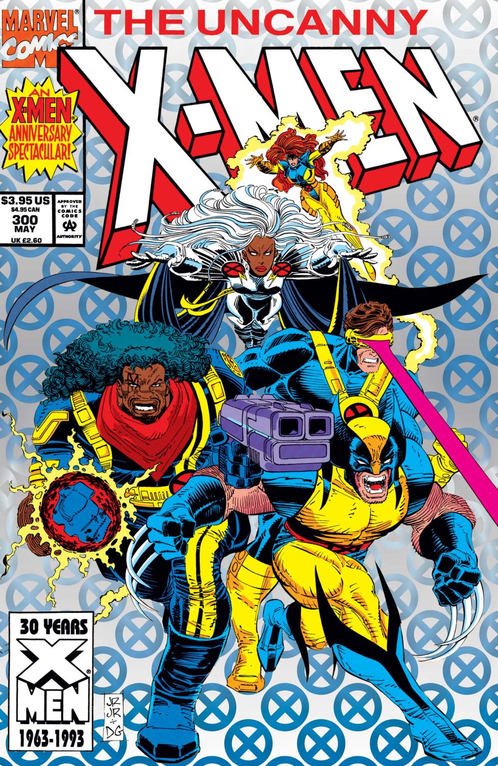 UNCANNY X-MEN 1963 #300 DIRECT FOIL