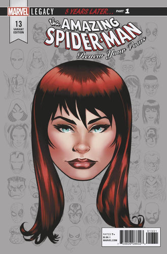 AMAZING SPIDER-MAN RENEW YOUR VOWS #13 LEGACY HEADSHOT