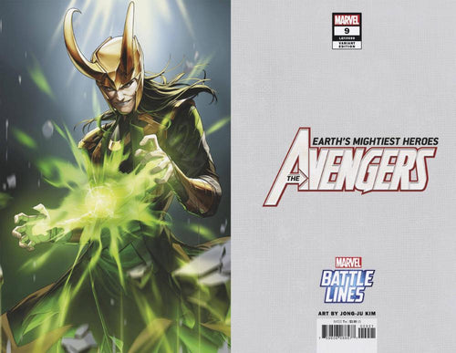 AVENGERS #9 SUJIN JO MARVEL BATTLE LINES VAR