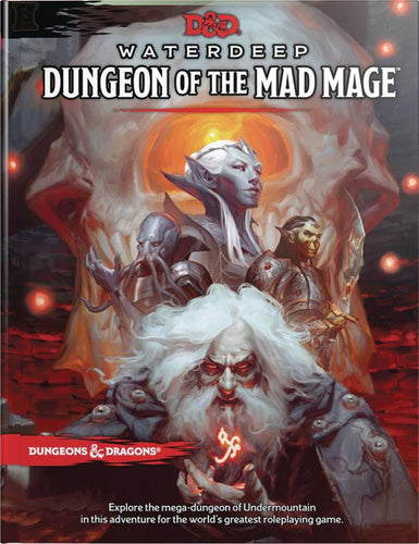 D&D RPG WATERDEEP DUNGEON MAD MAGE HC