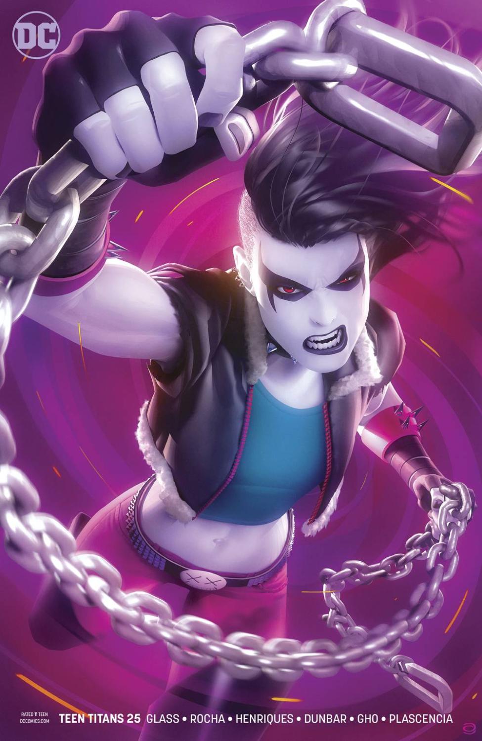 TEEN TITANS #25 VAR ED