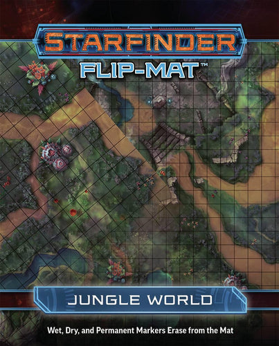 STARFINDER RPG FLIP MAT JUNGLE WORLD