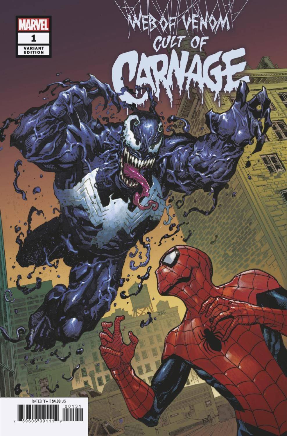 WEB OF VENOM CULT OF CARNAGE #1 ARTIST VAR