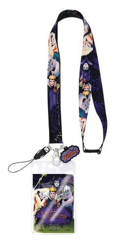 DISNEY VILLAINS LANYARD
