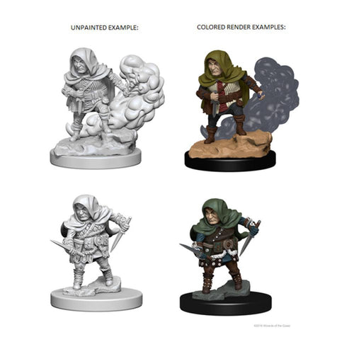 DUNGEONS AND DRAGONS NOLZURS MARVELOUS MINIATURES HALFLING MALE ROGUE