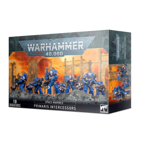 WARHAMMER 40K SPACE MARINES PRIMARIS INTERCESSORS