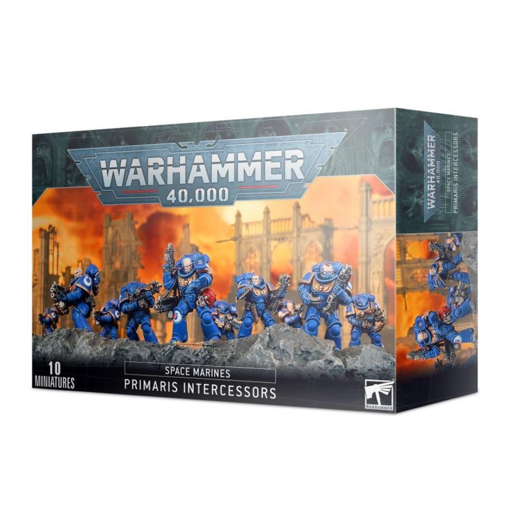 WARHAMMER 40K SPACE MARINES PRIMARIS INTERCESSORS