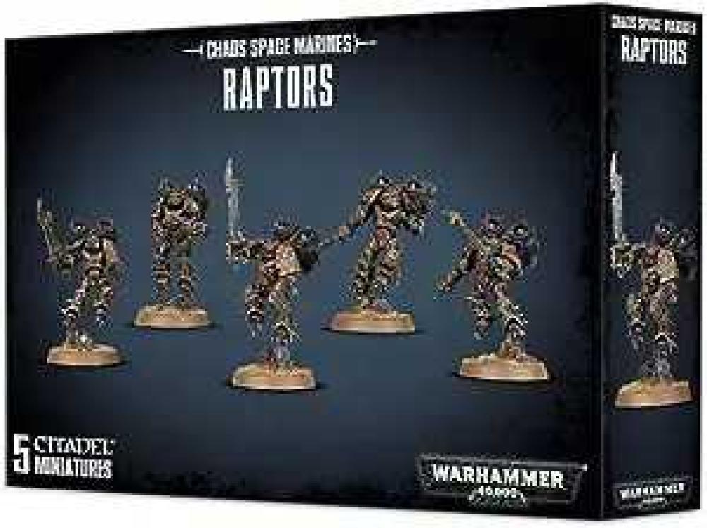 WARHAMMER 40K CHAOS SPACE MARINES RAPTORS