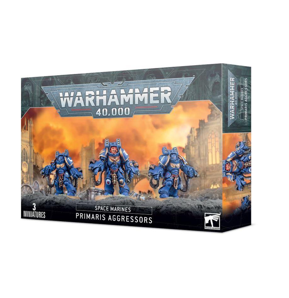 WARHAMMER 40K SPACE MARINES PRIMARIS AGGRESSORS