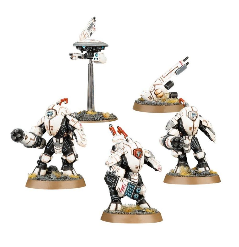 WARHAMMER 40K : TAU EMPIRE STEALTH BATTLESUITS