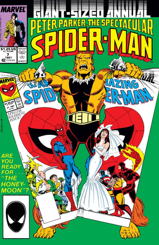PETER PARKER THE SPECTACULAR SPIDER-MAN 1987 ANNUAL #7