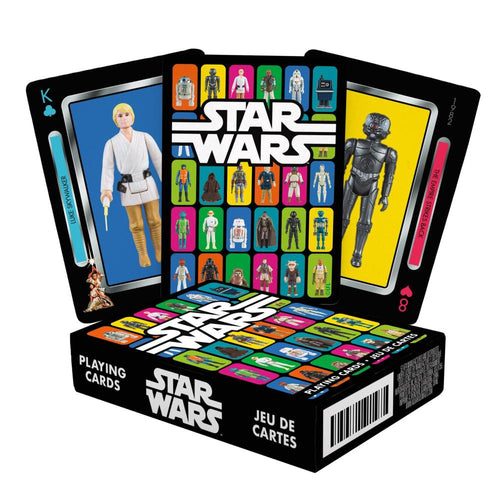 STAR WARS ACTION FIGURE PLAYING CARDS
