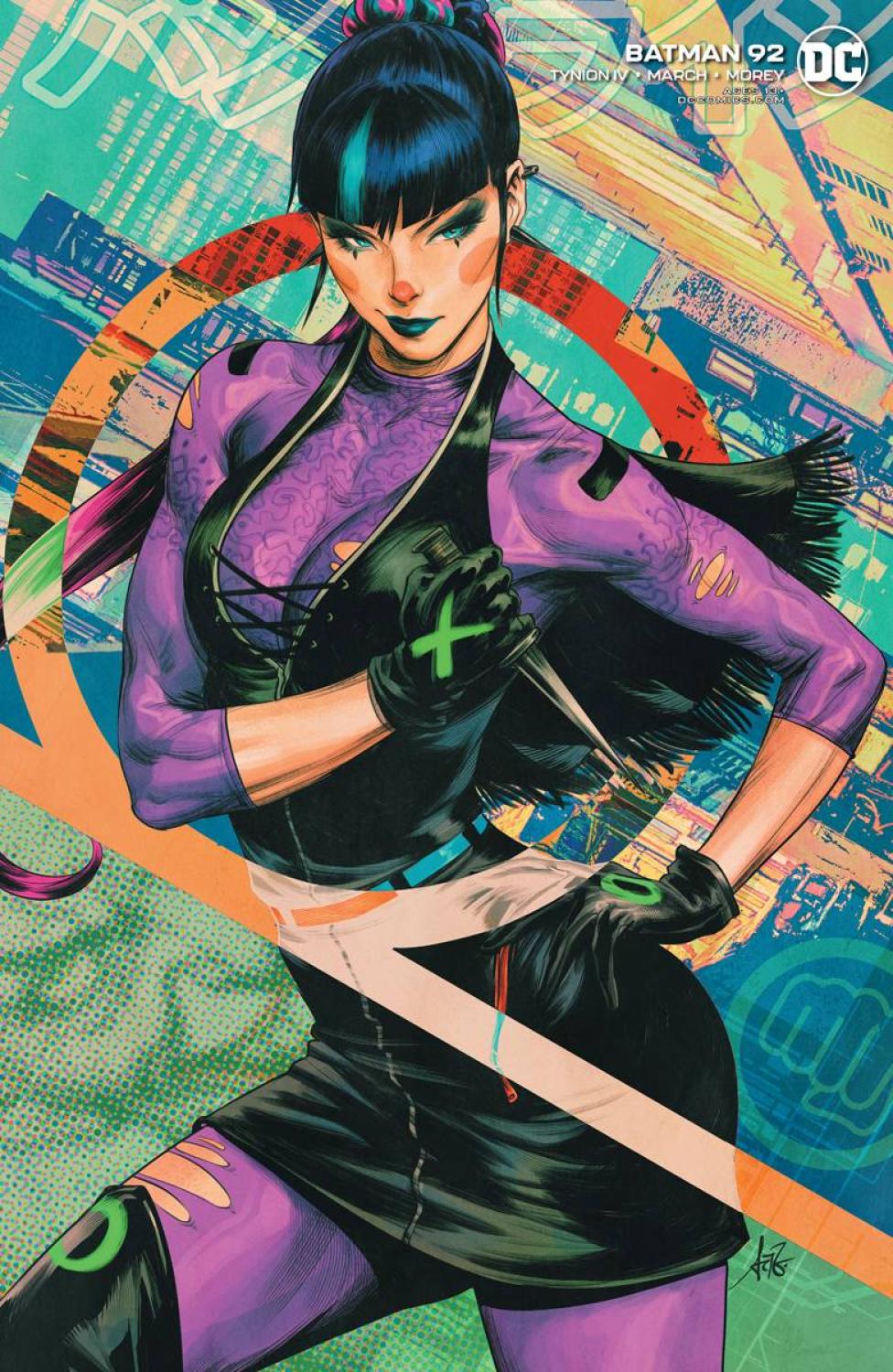 BATMAN #92 CARD STOCK FRANCESCO MATTINA VAR ED