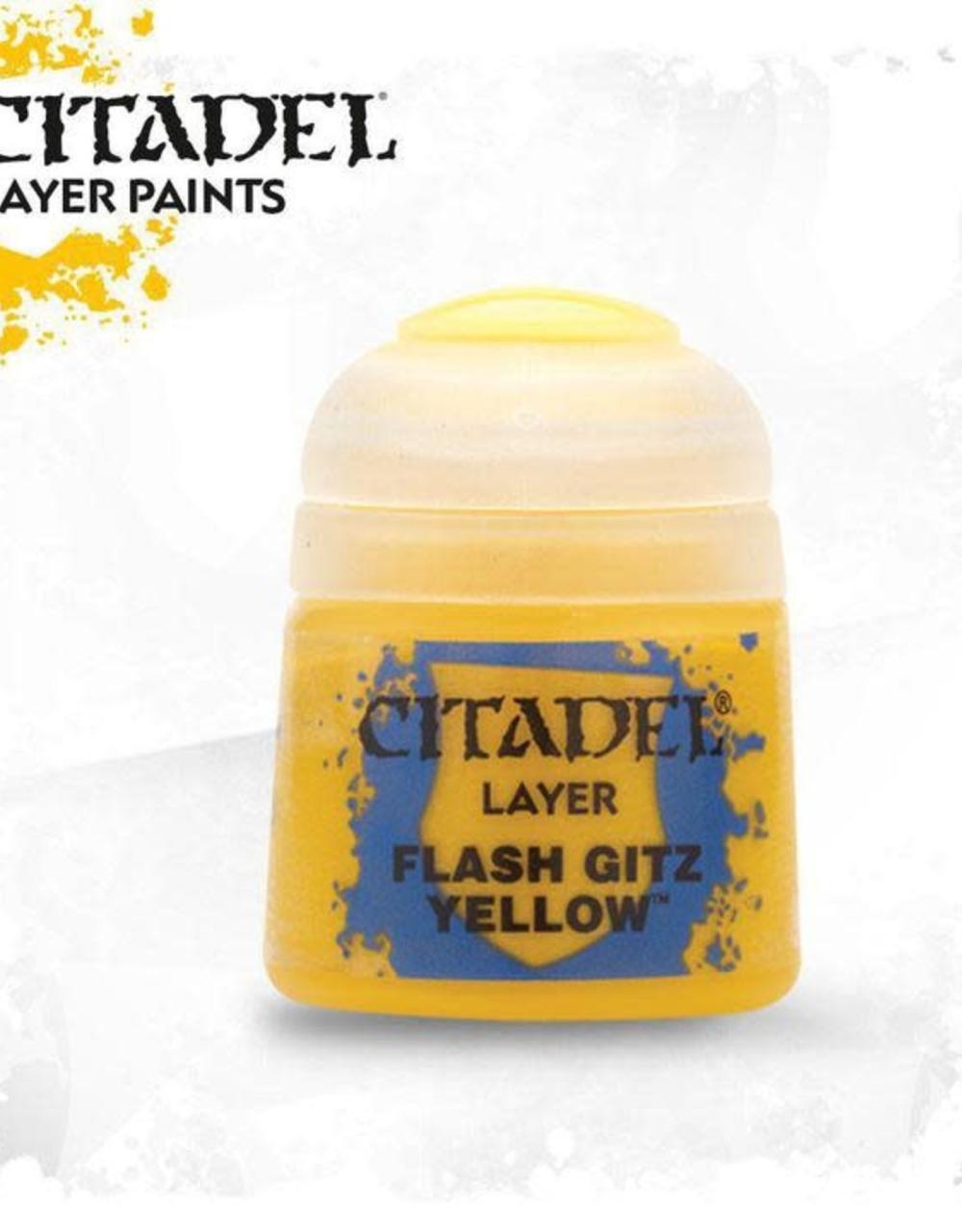 CITADEL FLASH GITZ YELLOW LAYER PAINT