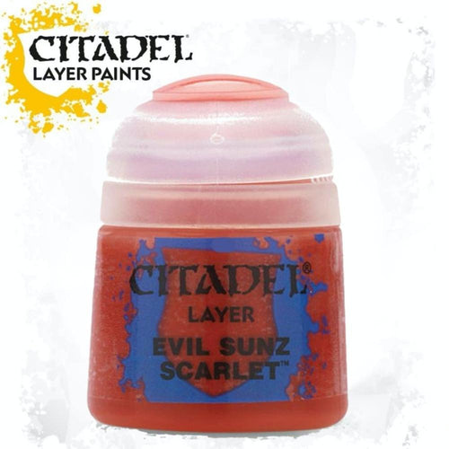 CITADEL EVIL SUNZ SCARLET LAYER PAINT