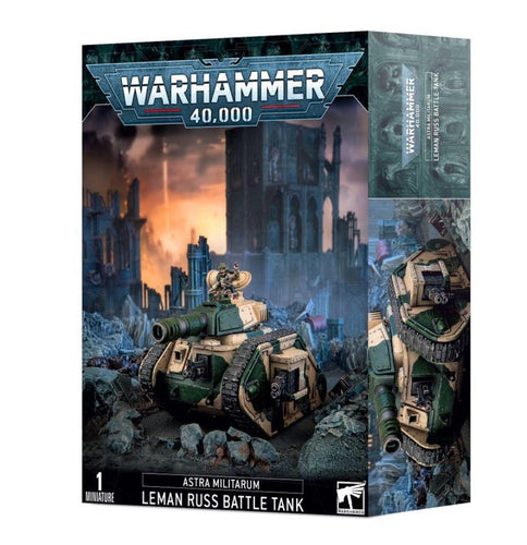WARHAMMER 40K : ASTRA MILITARUM LEMAN RUSS BATTLE TANK